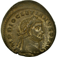 Monnaie, Dioclétien, Follis, Trèves, TTB+, Cuivre, Cohen:94 - The Tetrarchy (284 AD To 307 AD)