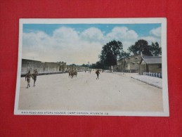 Georgia > Atlanta  Main Road & Store Houses  Camp Gordon  1919 Cancel  Ref 1179 - Atlanta