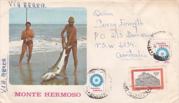 Argentina 1971 Cover Posted To Australia - Gebruikt