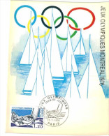 Thème Jeux Olympiques - Carte Philatélique Premier Jour - Montréal - Olympic Games