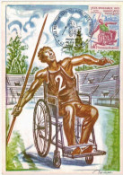 Thème Jeux Olympiques - Carte Philatélique Premier Jour - Jeux Mondiaux Des Handicapés Physiques Saint Etienne 1970 - Juegos Olímpicos