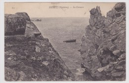 (RECTO / VERSO) PRIMEL EN 1908 - LA CREVASSE AVEC BATEAU - N° 801 - BEAU CACHET - Primel