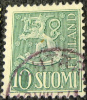 Finland 1954 New Lion 10MK - Used - Usati