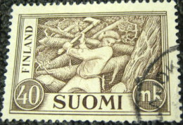 Finland 1952 Lumberjack 40MK - Used - Usati