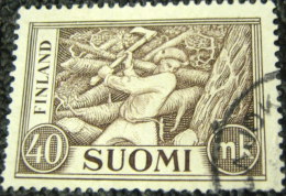 Finland 1952 Lumberjack 40MK - Used - Gebruikt