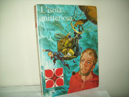 Collana Quadrifoglio (Ed. La Sorgente 1974)  L'Isola Misteriosa Di J. Verne - Acción Y Aventura