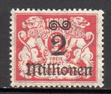 Freie Stadt Danzig - 1923 - Michel N° 165 ** - Neufs