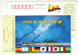 Flag Of Spain,Argentina,Cameroon,Germany,2002 FIFA World Cup Korea Japan,Soccer Football,CN02 Genius Optical Advert PSC - 2002 – Corea Del Sur / Japón
