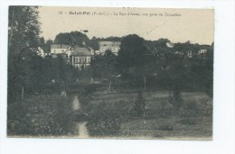 Saint-Pol-sur-Ternoise (62) : La Rue D'arras Prise Du Trocadéro En 1913 PF. - Saint Pol Sur Ternoise