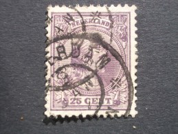 PAYS - BAS  ( O )  De 1891 / 1897    "   Effigie  De  WILHELMINE    "      N° 42           1 Val . - Usados