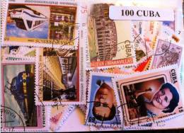 CUBA, Lot De 100 Timbres Tous Differents Neufs Et Oblitérés. Super Qualité. Satisfaction Assurée - Collections, Lots & Series