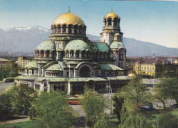 BULGARIE,BALGARIJA,BULGARIA,SOFIA,carte Avec Timbre,DOME ALEXANDRE NEVSKI - Bulgaria