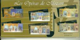 FRANCE BLOC Souvenir 2006  Série Compléte Opéras De Mozart ** (dans Son étui Jamais Ouvert) - Souvenir Blocks & Sheetlets