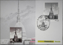 Cartolina Postale CP Torino Mole Antonelliana Patrimonio Artistico E Culturale Italiano Annullo Primo Giorno 30/11/2013 - Mole Antonelliana