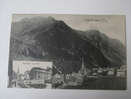 AK / Bildpostkarte / Mehrbild 1910 Ischgl - Paznaun 1377m / Gasthaus Zur Post No 17669 Orig. Aufn. Lehrburger, Nürnberg - Ischgl