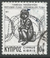 Cyprus. 1977 Refugee Fund. 10m  Used - Gebraucht