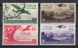 Bimillenario Della Nascita Di Orazio - Serietta POSTA AEREA - 1 Luglio 1936 Entra E Guarda Le Immagini. - Mint/hinged
