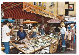 @ CP ETAL DE POISSON CHEZ RICHARD, MARCHE AUX POISSONS DE LA PLACE ST FRANCOIS A NICE, ALPES MARITIMES 06 - Markets, Festivals