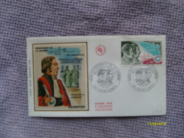 21.3.1970 Busta Primo Giorno Annullo Speciale Saint Omer  First Day Cover Decouverte De La Quinne - Storia Postale