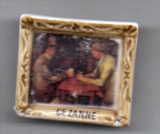 Fève Brillante - TABLEAU PEINTURE PAUL CEZANNE LES JOUEURS DE CARTES- Oeuvre D'art - Personen