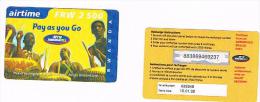 RWANDA  -  MTN RWANDACELL (GSM RECHARGE) -  DRUMS 2500 EXP.15.01.02      - USED   -  RIF.  830 - Rwanda