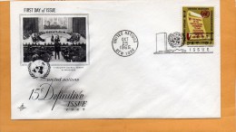 United Nations New York 1965 FDC - FDC