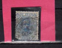 ITALY KINGDOM ITALIA REGNO 1891 - 1896 EFFIGIE RE VITTORIO EMANUELE II CENTESIMI 25 USED - Nuevos