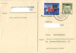 Germany - Ganzsache Postkarte Gestempelt / Postcard Used (X1046) - Postkarten - Gebraucht