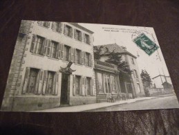 A81.CPA...43...HAUTE LOIRE...MONISTROL SUR LOIRE..Hotel MALLET..Grand Chemin..... Rare Beau Plan..ecrite & Voyagée 1908 - Monistrol Sur Loire