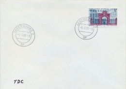 Luxembourg 1981 FDC National Library - FDC