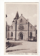 Carte 1920 COURSON LES CARRIERES / L'EGLISE - Courson-les-Carrières