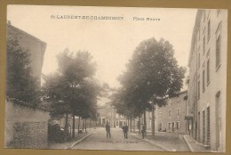 St LAURENT DE CHAMOUSSET. - Place Neuve - Saint-Laurent-de-Chamousset