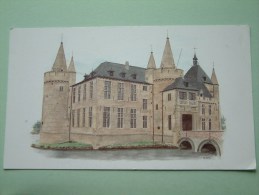 Kasteel Van Laarne ( Wetteren En Omgeving / Aquarel - Zie Foto Voor Details ) !! - Laarne