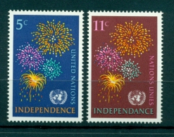 Nations Unies New York 1967 - Michel N. 177/78 -  Independance - Ungebraucht