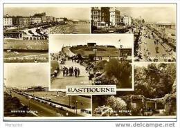 EASTBOURNE Mosaic - Vintage Card  Mint  Real Photo - Eastbourne