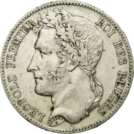 Monnaie, Belgique, Leopold I, 5 Francs, 5 Frank, 1848, TTB, Argent, KM:3.2 - 5 Francs