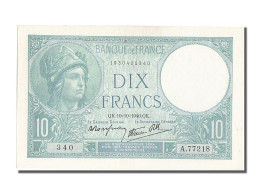 Billet, France, 10 Francs, 10 F 1916-1942 ''Minerve'', 1940, 1940-10-10, SUP - 10 F 1916-1942 ''Minerve''