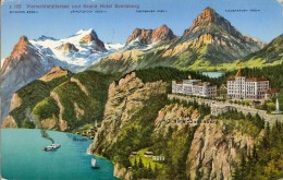 SUISSE-RUTLI-GRAND HOTEL SEELISBERG-BAUEN - Seelisberg