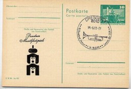 DDR P79-17b-80 C115-b Postkarte ZUDRUCK Musikfestspiele Dresden Sost. Trompete 1980 - Privatpostkarten - Gebraucht