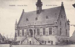 BEL23/ Zeldzaam, Rare,  Ed. De Roo Aldaar, Damme Hotel De Ville Ca 1910 - Damme