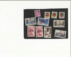 Lot De 11  Timbres  De La Reunion -C F A   ( Obliterés ) - Oblitérés