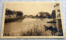 CPA --  BEDARIDE EDARIDES Pont Sur L'Ouvèze - Bedarrides