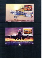 Jugoslawien / Yugoslavia / Yougoslavie  1987  60 Years Of Civil Aviation Traffic In Yugoslavia Maximumcards - Covers & Documents