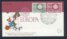 Belgium First Day Cover, 1960 - Covers & Documents