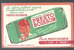 Buvard. PESTO-BOISSON Boisson De Table PESTO-BOISSON à Noeux Les Mines (Pas De Calais) - Sprudel & Limonade