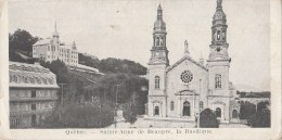 B77736 Quebec Sainte Anne De Beaupre La Basilique  Canada Scan Front/back Image - Québec – Les Portes