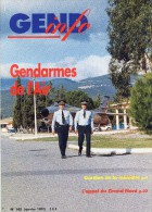 Gendarmerie B - Dossier Gendarme De L' Air - Aviation Avion Base Aérienne - Voir Sommaire Et Extraits - Militaria - Police