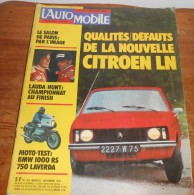 L´Automobile. N°365. Novembre 1976. - Auto/Moto