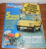 L´Automobile. N°368. Février 1977. - Auto/Moto