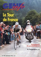 Gendarmerie B - Dossier Tour De France 1992 Cycliste - Garde Gendarme  Protection Itinéraire - Voir Extraits - Militaria - Police